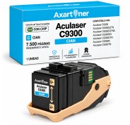 Compatible Epson Aculaser C9300 Cyan Cartucho de Toner C13S050604