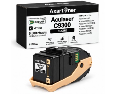 Compatible Epson Aculaser C9300 Negro Cartucho de Toner C13S050605