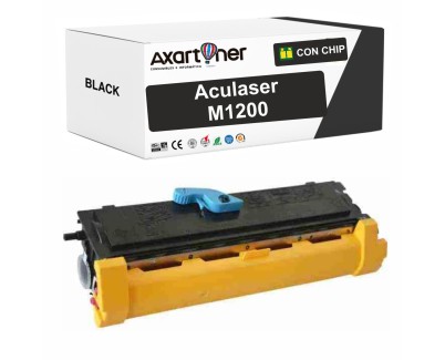 Compatible Epson Aculaser M1200 Negro Cartucho de Toner C13S050521 / C13S050522