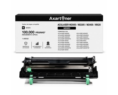 Compatible Epson Aculaser M2000 / M2300 / M2400 / MX20 Negro Tambor de Imagen C13S051199 / C13S051206 (Drum)