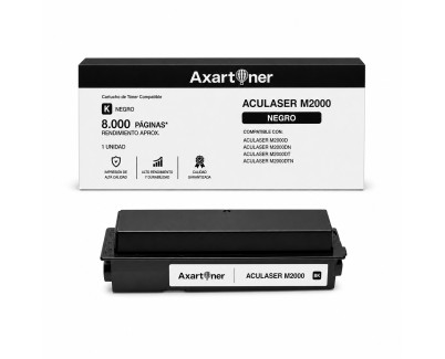 Compatible Epson Aculaser M2000 Negro Cartucho de Toner C13S050435 / C13S050437 / C13S050438