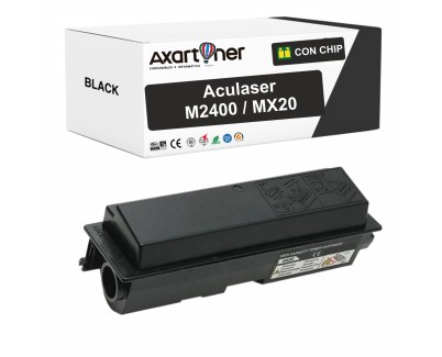 Compatible Epson Aculaser M2400 / MX20 Negro Cartucho de Toner C13S050582 / C13S050584