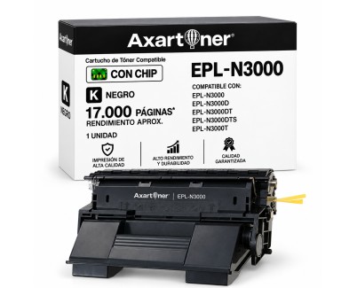 Compatible Epson EPL-N3000 Negro Cartucho de Toner C13S051111
