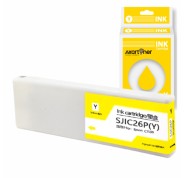 Compatible Epson SJIC26P Amarillo Cartucho de Tinta Pigmentada C33S020621 / SJIC26PY para ColorWorks C7500, TM-C7500