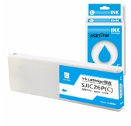 Compatible Epson SJIC26P Cyan Cartucho de Tinta Pigmentada C33S020619 / SJIC26PC para ColorWorks C7500, TM-C7500