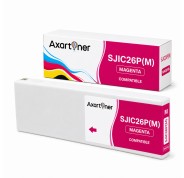 Compatible Epson SJIC26P Magenta Cartucho de Tinta Pigmentada C33S020620 / SJIC26PM para ColorWorks C7500, TM-C7500