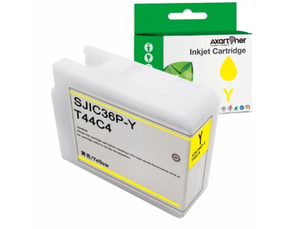 Compatible Epson SJIC36P Amarillo Cartucho de Tinta Pigmentada C13T44C440 / SJIC36P(Y) para Epson Epson ColorWorks C6000 / C6500