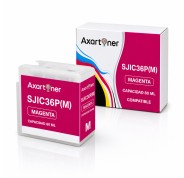 Compatible Epson SJIC36P Magenta Cartucho de Tinta Pigmentada C13T44C340 / SJIC36P(M) para Epson ColorWorks C6000 C6000Ae C6000Pe C6500 C6500Ae C6500Pe