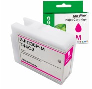 Compatible Epson SJIC36P Magenta Cartucho de Tinta Pigmentada C13T44C340 / SJIC36P(M) para Epson Epson ColorWorks C6000 / C6500