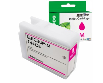 Compatible Epson SJIC36P Magenta Cartucho de Tinta Pigmentada C13T44C340 / SJIC36P(M) para Epson Epson ColorWorks C6000 / C6500