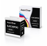 Compatible Epson SJIC36P Negro Cartucho de Tinta Pigmentada C13T44C140 / SJIC36P(K) para Epson ColorWorks C6000 C6000Ae C6000Pe C6500 C6500Ae C6500Pe
