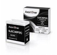 Compatible Epson SJIC36P Negro Cartucho de Tinta Pigmentada C13T44C140 / SJIC36P(K) para Epson ColorWorks C6000 C6000Ae C6000Pe C6500 C6500Ae C6500Pe