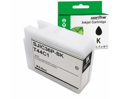 Compatible Epson SJIC36P Negro Cartucho de Tinta Pigmentada C13T44C140 / SJIC36P(K) para Epson Epson ColorWorks C6000 / C6500