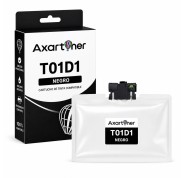 Compatible Epson T01D1 / T01C1 Negro Cartucho de Tinta Pigmentada C13T01D100 para Epson WorkForce Pro WF-C529, WF-C579
