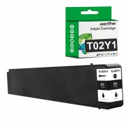 Compatible Epson T02Y1 Negro Cartucho de Tinta Pigmentada C13T02Y100 para WorkForce Enterprise WF-C21000 D4TW / WorkForce Enterprise WF-C21000 D4TW EPP / WF-C21000 D4TW / WF-C21000 D4TW EPP