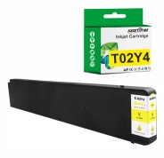 Compatible Epson T02Y4 Amarillo Cartucho de Tinta Pigmentada C13T02Y400 para WorkForce Enterprise WF-C21000 D4TW / WorkForce Enterprise WF-C21000 D4TW EPP / WF-C21000 D4TW / WF-C21000 D4TW EPP