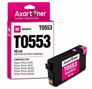 Compatible Epson T0553 Magenta Cartucho de Tinta C13T05534010 para Stylus Photo R240, R245, RX420, RX425, RX520