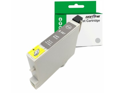 Compatible EPSON T0597 NEGRO LIGHT CARTUCHO DE TINTA C13T05974010 para Stylus Photo R2400