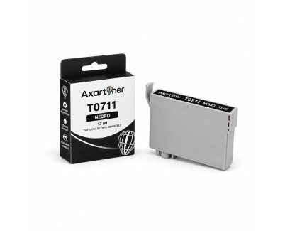 Compatible Epson T0711 / T0891 Negro Cartucho de Tinta C13T07114012 / C13T08914011