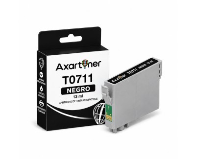 Compatible Epson T0711 / T0891 Negro Cartucho de Tinta C13T07114012 / C13T08914011