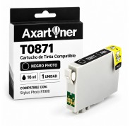 Compatible EPSON T0871 NEGRO PHOTO CARTUCHO DE TINTA C13T08714010 para Stylus Photo R1900