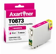 Compatible EPSON T0873 MAGENTA CARTUCHO DE TINTA C13T08734010 para Stylus Photo R1900