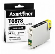 Compatible EPSON T0878 NEGRO MATE CARTUCHO DE TINTA C13T08784010 para Stylus Photo R1900