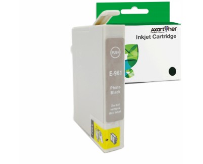 Compatible Epson T0961 Negro Photo Cartucho de Tinta C13T09614010 para Stylus Photo R2880