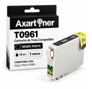 Compatible Epson T0961 Negro Photo Cartucho de Tinta C13T09614010 para Stylus Photo R2880