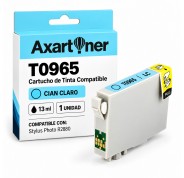 Compatible Epson T0965 Cyan Light Cartucho de Tinta C13T09654010 para Stylus Photo R2880