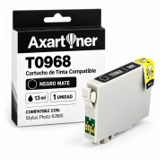 Compatible Epson T0968 Negro Mate Cartucho de Tinta C13T09684010 para Stylus Photo R2880