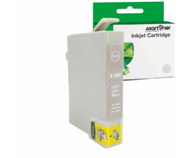 Compatible Epson T0969 Negro Light Light Cartucho de Tinta C13T09694010 para Stylus Photo R2880