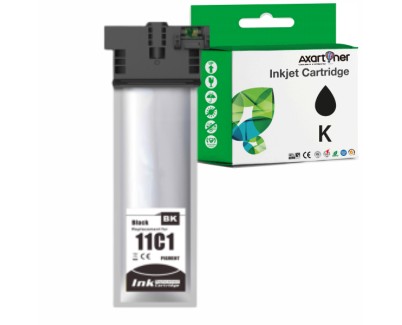 Compatible Epson T11C1 Negro Cartucho de Tinta C13T11C140 para Epson WF-C539DW / WF-C5890DWF