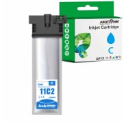 Compatible Epson T11C2 Cyan Cartucho de Tinta C13T11C240 para Epson WF-C539DW / WF-C5890DWF