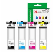 Compatible Pack x4 Epson T11D1 / T11D2 / T11D3 / T11D4 Cartuchos de Tinta para Epson WorkForce Pro WF-C539DW / WF-C5890DWF