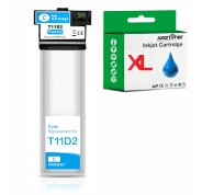 Compatible Epson T11D2 / T11C2 Cyan Cartucho de Tinta C13T11D240 / C13T11C240 para Epson WorkForce Pro WF-C539DW / WF-C5890DWF