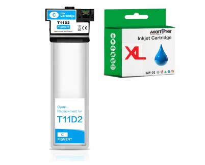 Compatible Epson T11D2 / T11C2 Cyan Cartucho de Tinta C13T11D240 / C13T11C240 para Epson WorkForce Pro WF-C539DW / WF-C5890DWF