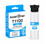 Compatible Epson T11D2 / T11C2 Cyan Cartucho de Tinta Pigmentada C13T11D240 / C13T11C240 para Epson WorkForce Pro WF-C539DW / WF-C5890DWF