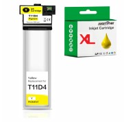 Compatible Epson T11D4 / T11C4 Amarillo Cartucho de Tinta C13T11D440 / C13T11C440 para Epson WorkForce Pro WF-C539DW / WF-C5890DWF