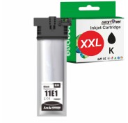 Compatible Epson T11E1 XXL Negro Cartucho de Tinta C13T11E140 para Epson WF-C539DW / WF-C5890DWF