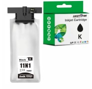 Compatible Epson T11N1 / C13T11N140 Negro Cartucho de Tinta Pigmentada para Epson WorkForce Pro EM-C800RDWF / EP-C800RDW