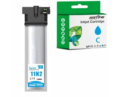 Compatible Epson T11N2 / C13T11N240 Cyan Cartucho de Tinta Pigmentada para Epson WorkForce Pro EM-C800RDWF / EP-C800RDW