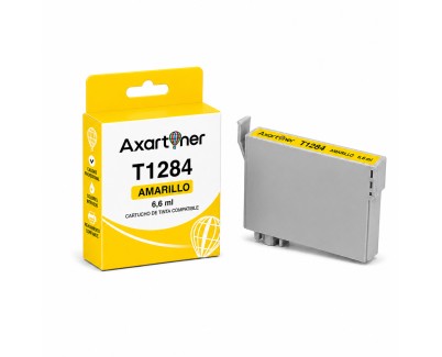 Compatible Epson T1284 Amarillo Cartucho de Tinta C13T12844010