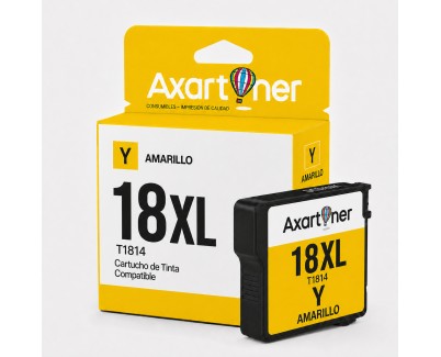 Compatible Epson T1814 / T1804 - 18XL Amarillo Cartucho de Tinta C13T18144012 / C13T18044012