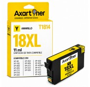Compatible Epson T1814 / T1804 - 18XL Amarillo Cartucho de Tinta C13T18144012 / C13T18044012