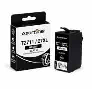 Compatible Epson T2711 / T2701 - 27XL Negro Cartucho de Tinta C13T27114010 / C13T27014010