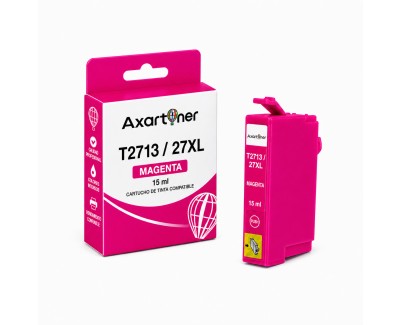Compatible Epson T2713 / T2703 - 27XL Magenta Cartucho de Tinta C13T27134010 / C13T27034010