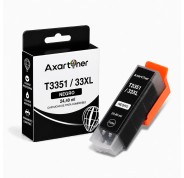Compatible Epson T3351 / T3331 - 33XL Negro Cartucho de Tinta C13T33514012 / C13T33314012 para Expression Premium XP530 XP540 XP630 XP635 XP640 XP645 XP7100 XP830 XP900