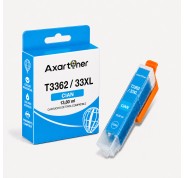Compatible Epson T3362 / T3342 - 33XL Cyan Cartucho de Tinta C13T33624012 / C13T33424012 para Expression Premium XP530 XP540 XP630 XP635 XP640 XP645 XP7100 XP830 XP900
