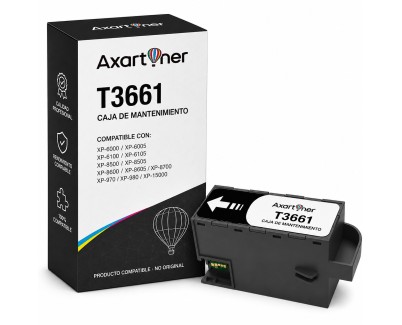Compatible Epson T3661 Tanque de Mantenimiento C13T366100 Dep&oacute;sito Tinta Residual